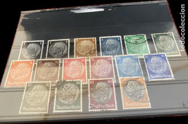 Sellos: ALEMANIA PERIODO 1933-1936 SERIE TIPO XX