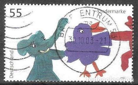 Timbres: SELLO USADO DE ALEMANIA 2003, YT 2187