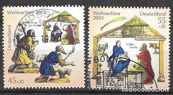 Sellos: SELLOS USADOS DE ALEMANIA 2003, YT 2198/ 99