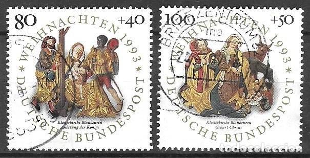 Timbres: SELLOS USADOS DE ALEMANIA 1993, YT 1539/ 40