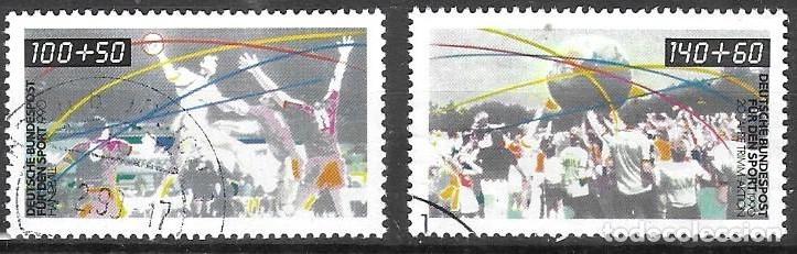 Stamps: SELLOS USADOS DE ALEMANIA 1990, YT 1281/ 82