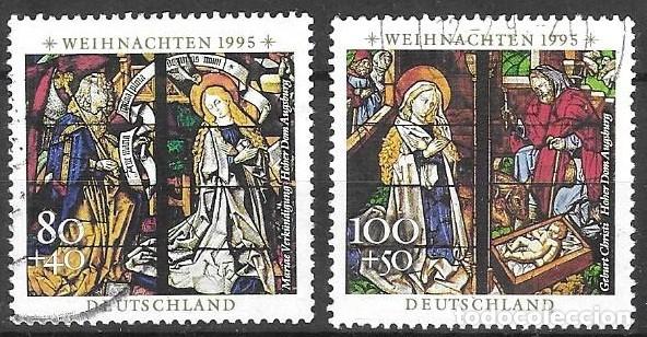 Briefmarken: SELLOS USADOS DE ALEMANIA 1995, YT 1663/ 64