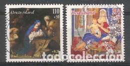 Sellos: SELLOS** DE ALEMANIA 2001, YT 2060/ 61