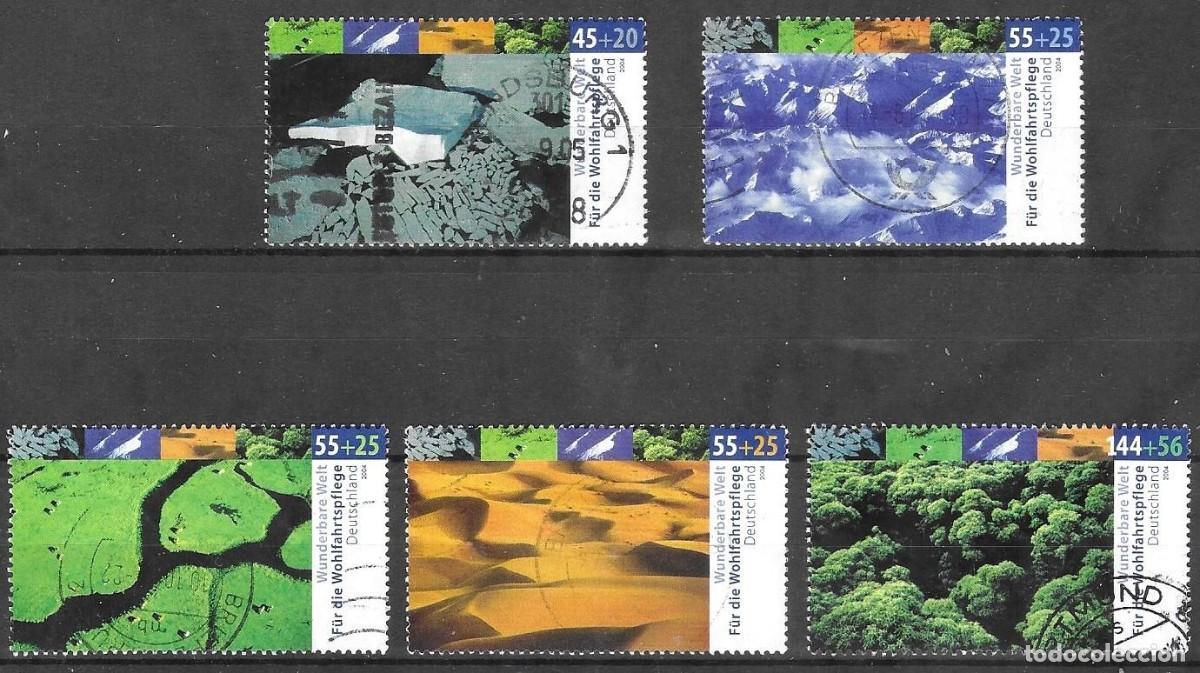 Briefmarken: SELLOS USADOS DE ALEMANIA 2004, YT 2249/ 53