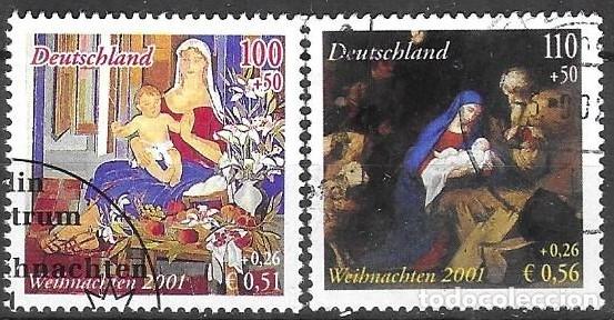 Selos: SELLOS USADOS DE ALEMANIA 2001, YT 2060/ 61