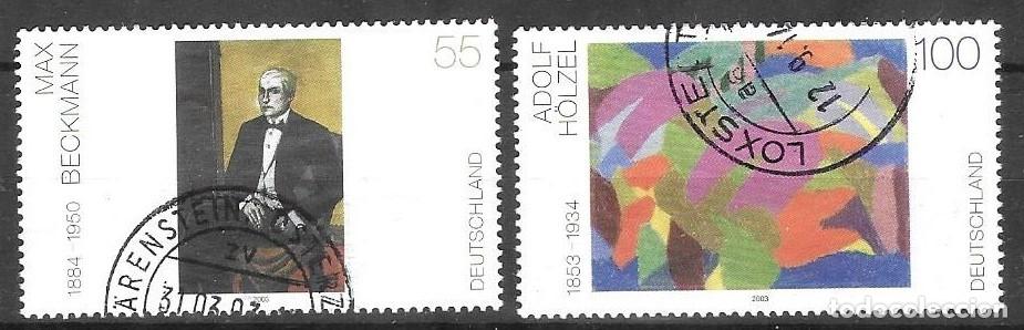 Francobolli: SELLOS USADOS DE ALEMANIA 2003, YT 2143/ 44