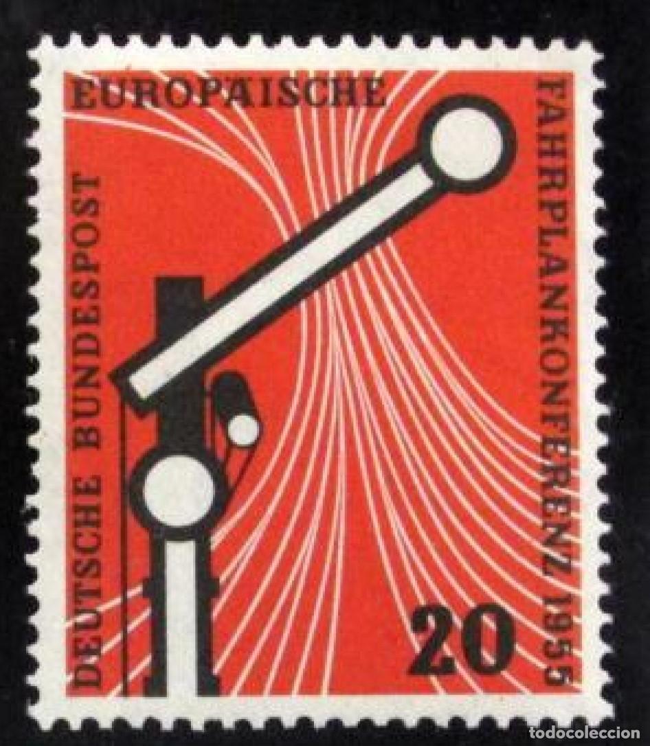 Sellos: SELLO** ALEMANIA 1955, YT 95
