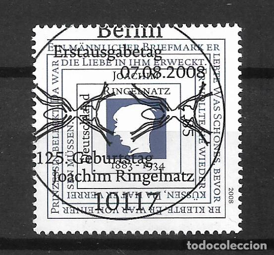 Sellos: alemania 2008 sello usado - 22/46
