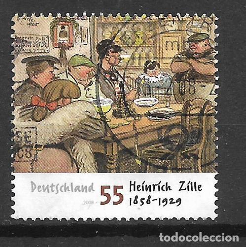 Sellos: alemania 2008 sello usado - 22/47