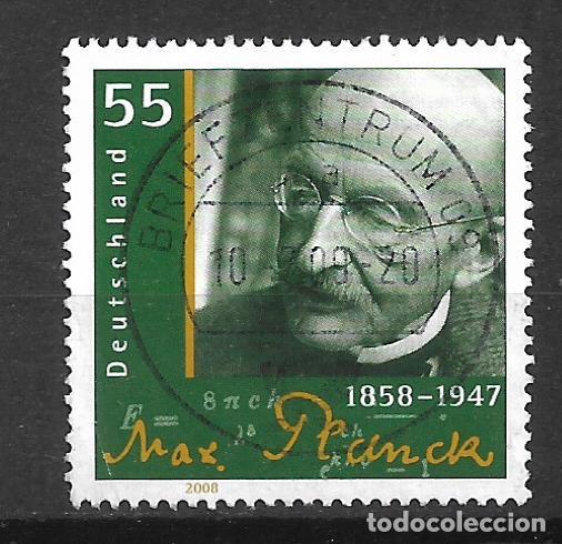 Sellos: alemania 2008 sello usado - 22/47