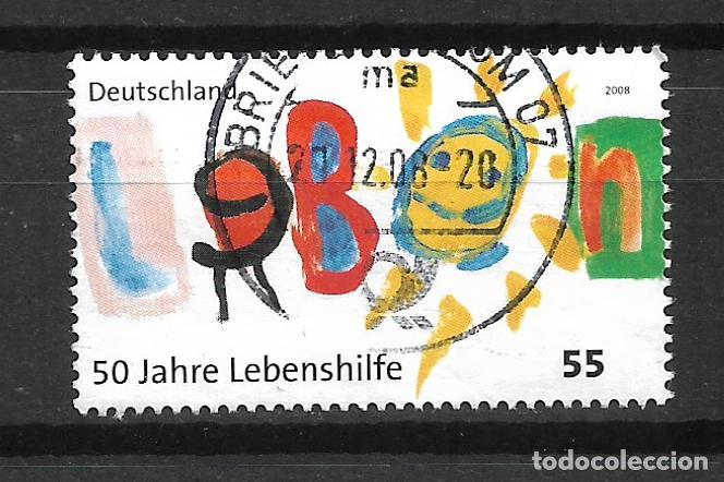 Sellos: alemania 2008 sello usado - 22/47