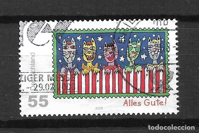 Sellos: alemania 2008 sello usado - 22/47