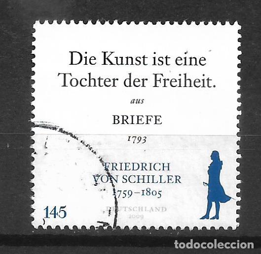 Sellos: alemania 2009 sello usado - 22/47