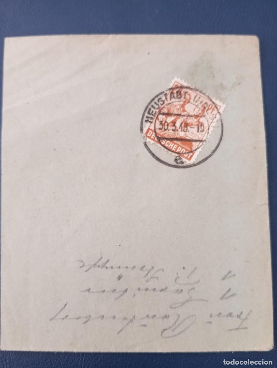 Sellos: ALEMANIA BIZONA, INPRESO POSTAL
