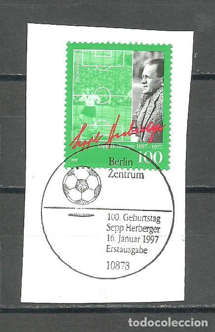 Sellos: ALEMANIA FEDERAL 1997 - MICHEL NRO. 1896 - FRAGMENTO - USADO