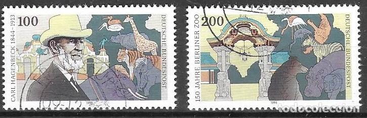 Sellos: SELLOS USADOS DE ALEMANIA 1994, YT 1563/ 64