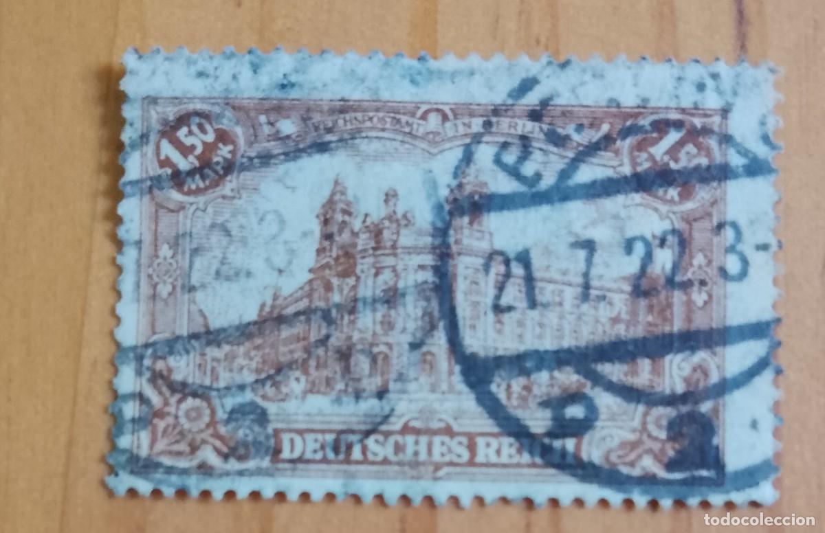 Sellos: ALEMANIA - V/F 1,50 MARK - A&Ntilde;O 1924 - CORREOS DE BERLIN.