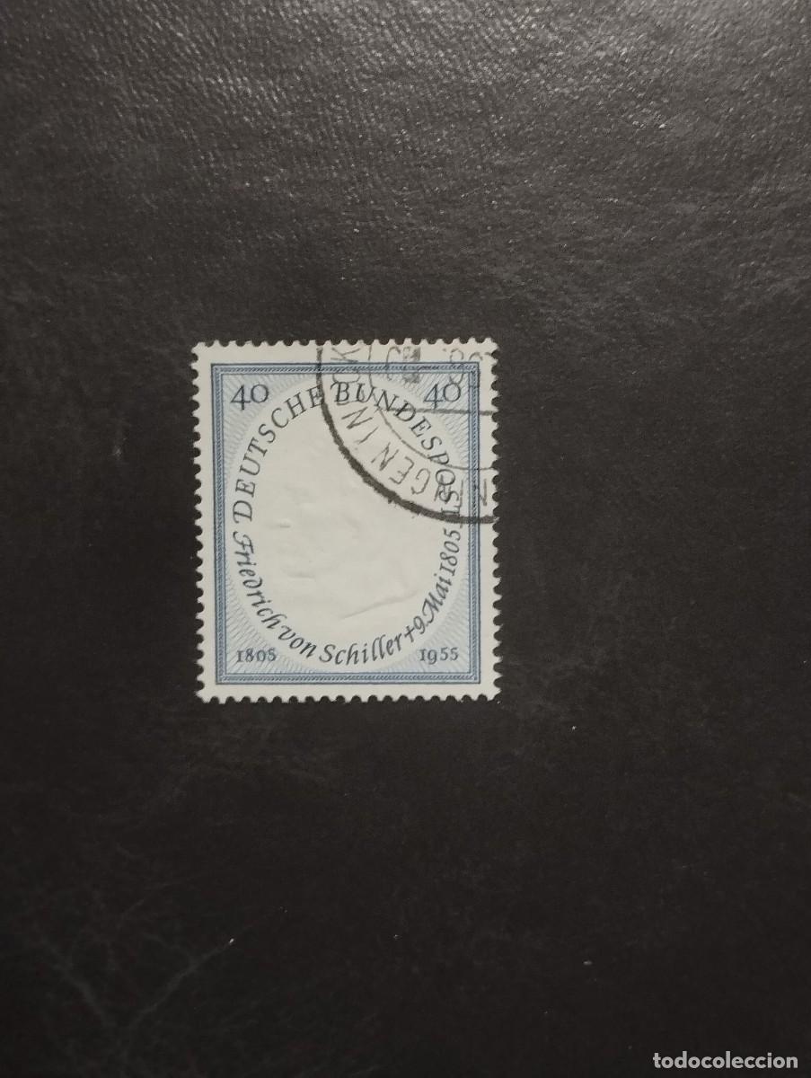 Sellos: 9.09/ Alemania Federal.1955. Serie completa en usado