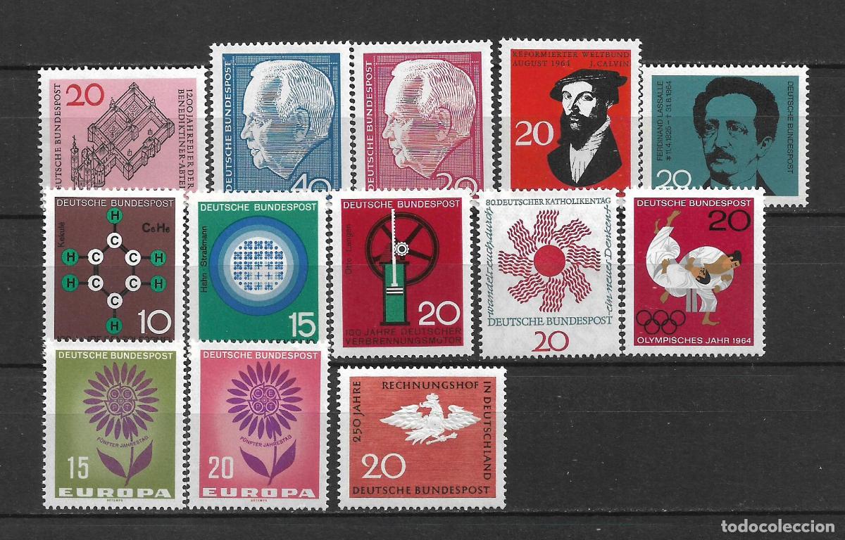 Timbres: alemania 1964 series completas ** mnh -22/34