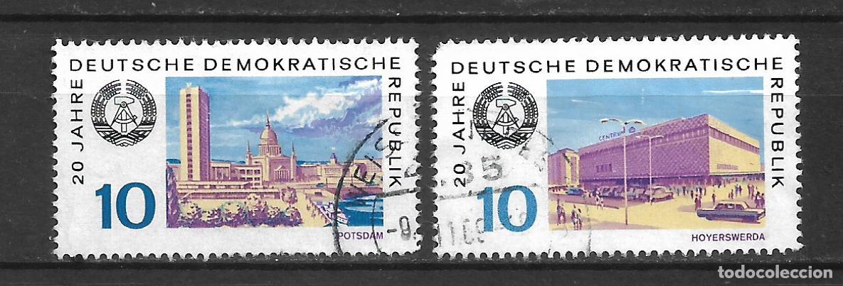 Briefmarken: alemania ddr sello usado - 34/18