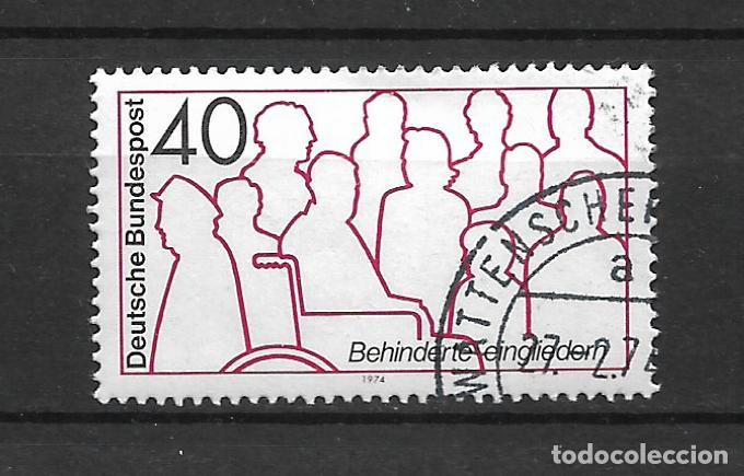 Sellos: alemania 1974 michel 796 usado - 19/64