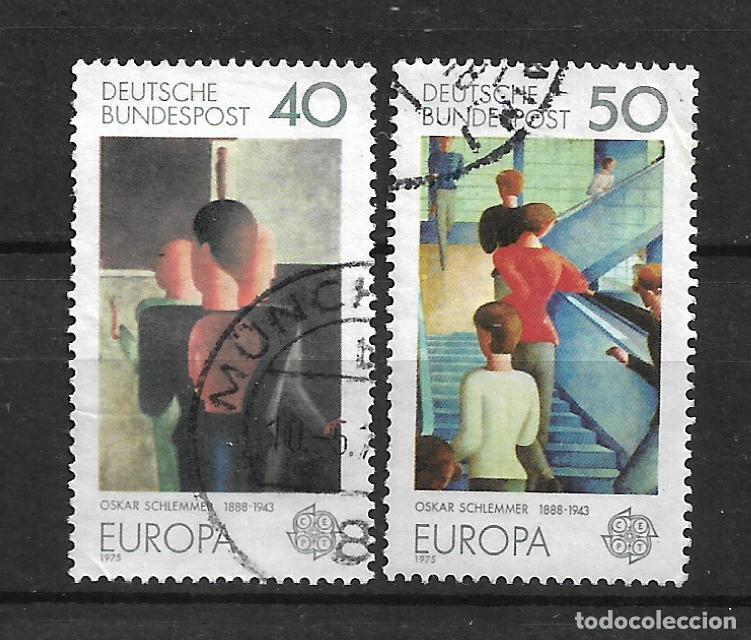 Sellos: alemania 1975 michel 840/841 usado europa cept - 19/63