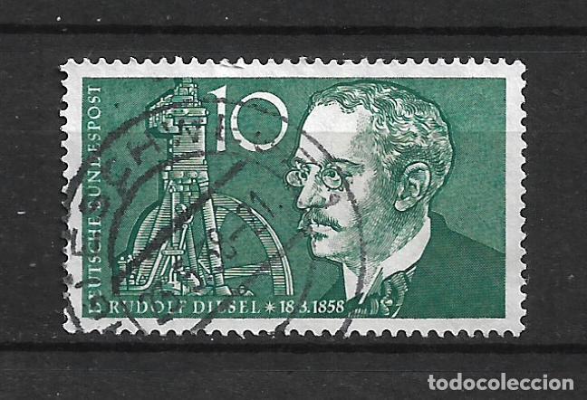 Sellos: alemania 1958 michel 284 usado - 19/1