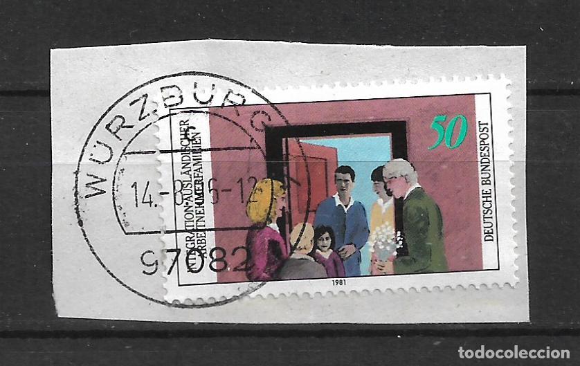 Sellos: alemania 1981 michel 1086 usado - 34/4