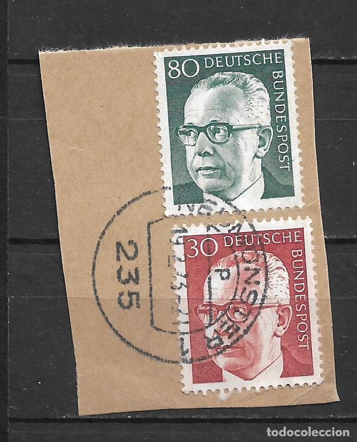 Sellos: alemania 1970 michel 638 + 642 usado - 19/23
