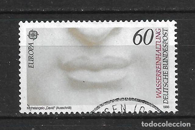 Stamps: alemania 1986 michel 1278 usado - 22/12