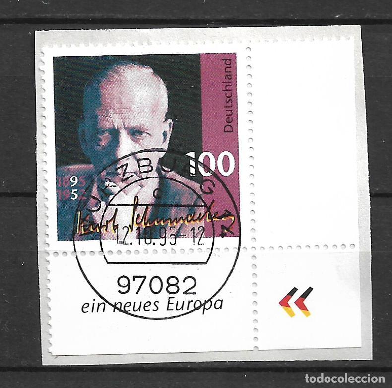 Selos: alemania 1995 michel 1824 usado - 34/7