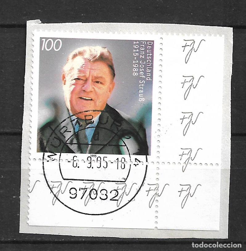 Selos: alemania 1995 michel 1818 usado - 34/7