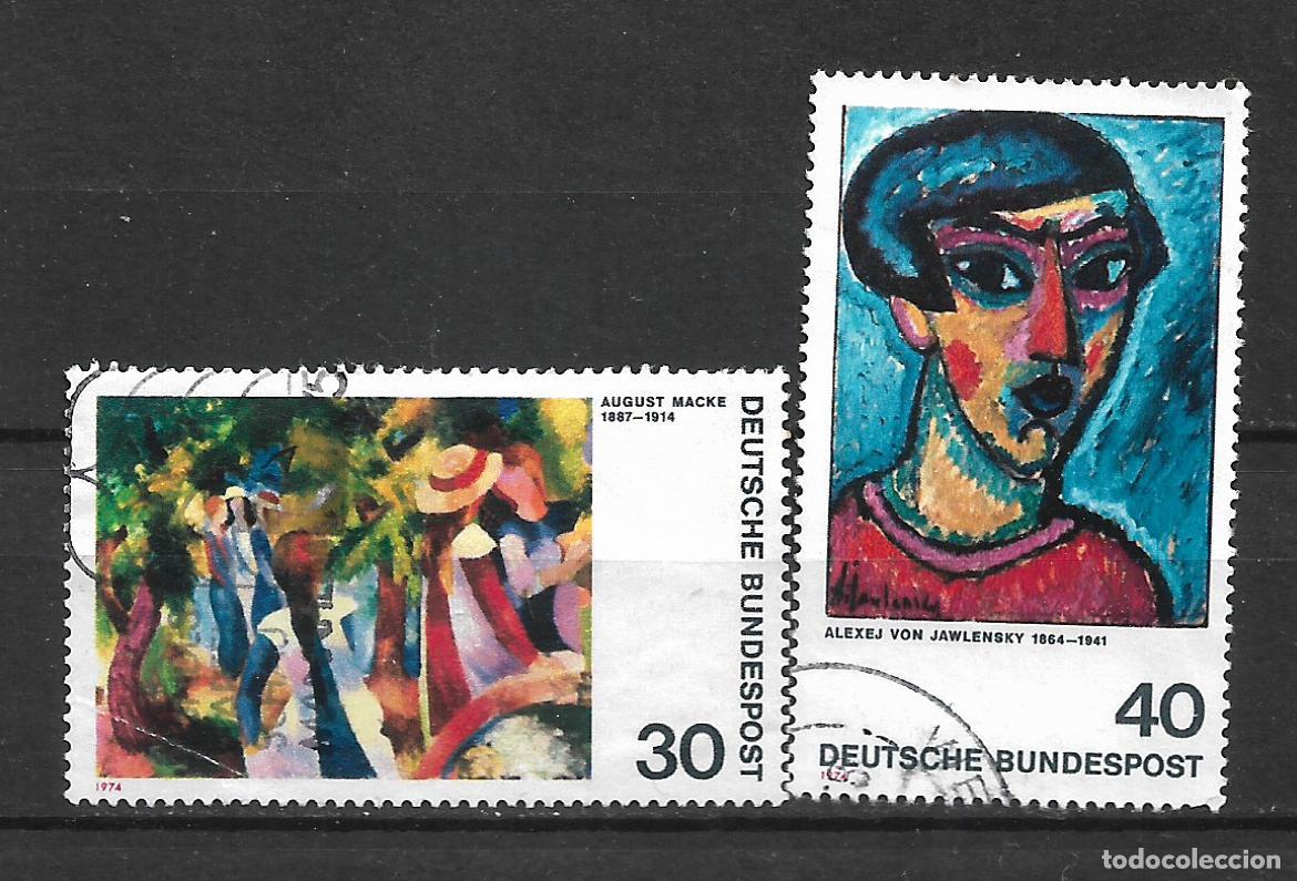 Sellos: alemania 1974 sellos usado - 34/10