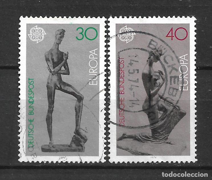 Sellos: alemania 1974 europa cept usado - 34/11