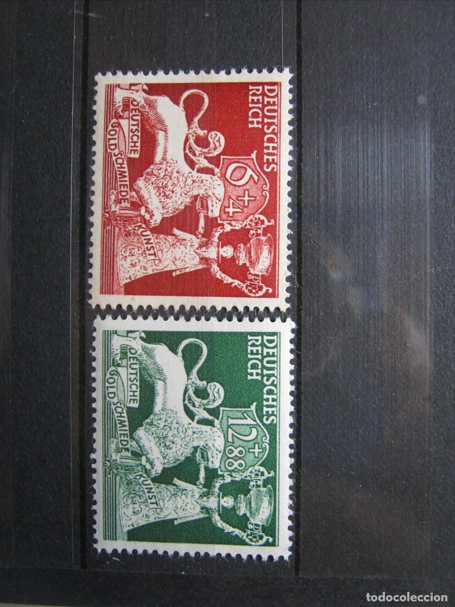 Stamps: ALEMANIA IMPERIO REICH 1942 SERIE YVERT 740/741 MNH** SIN CHARNELA LUJO.