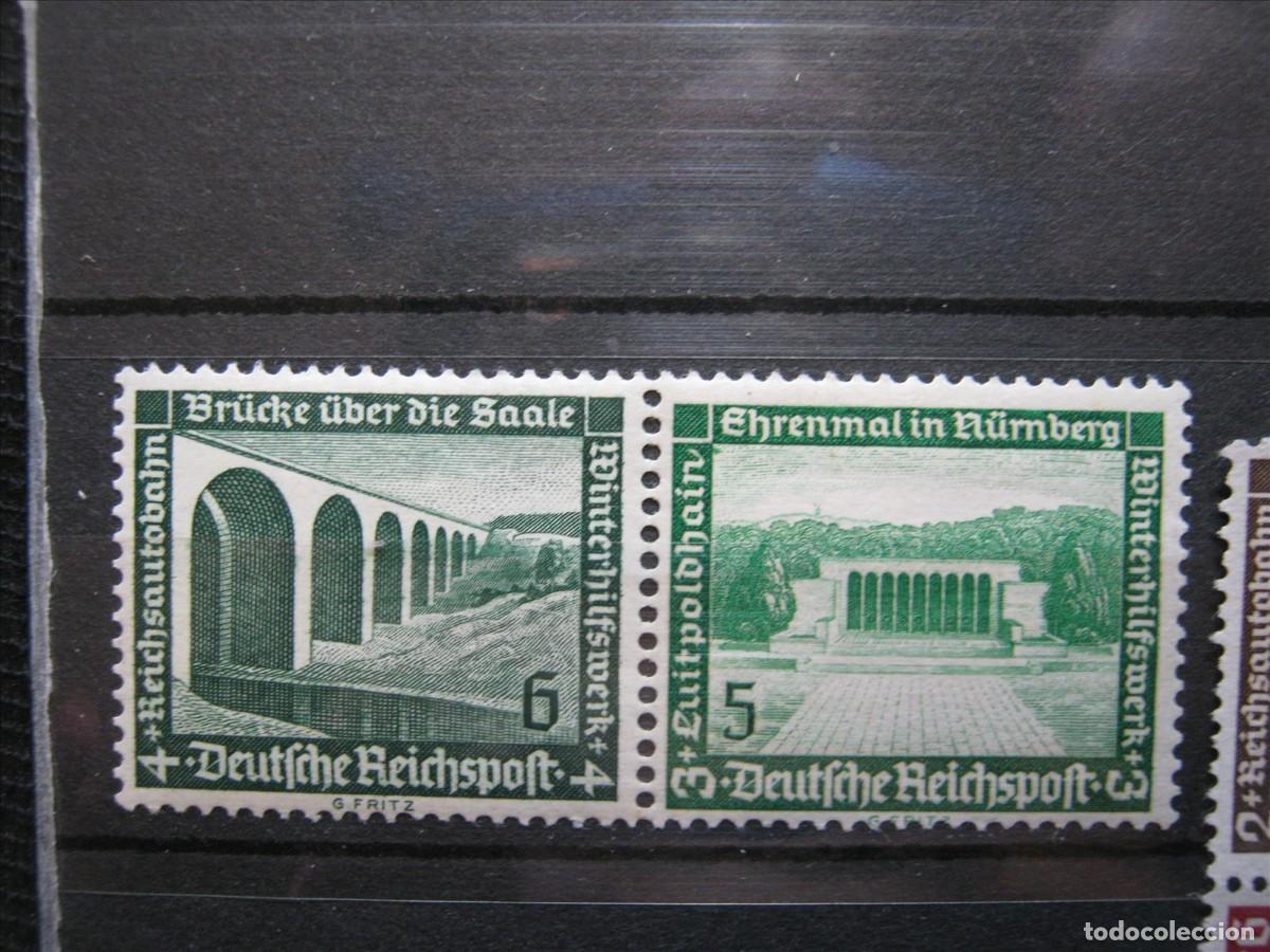 Stamps: ALEMANIA IMPERIO REICH 1936/40 COMBINACI&Oacute;N CARNET MICHEL W 121 MNH** SIN CHARNELA LUJO.