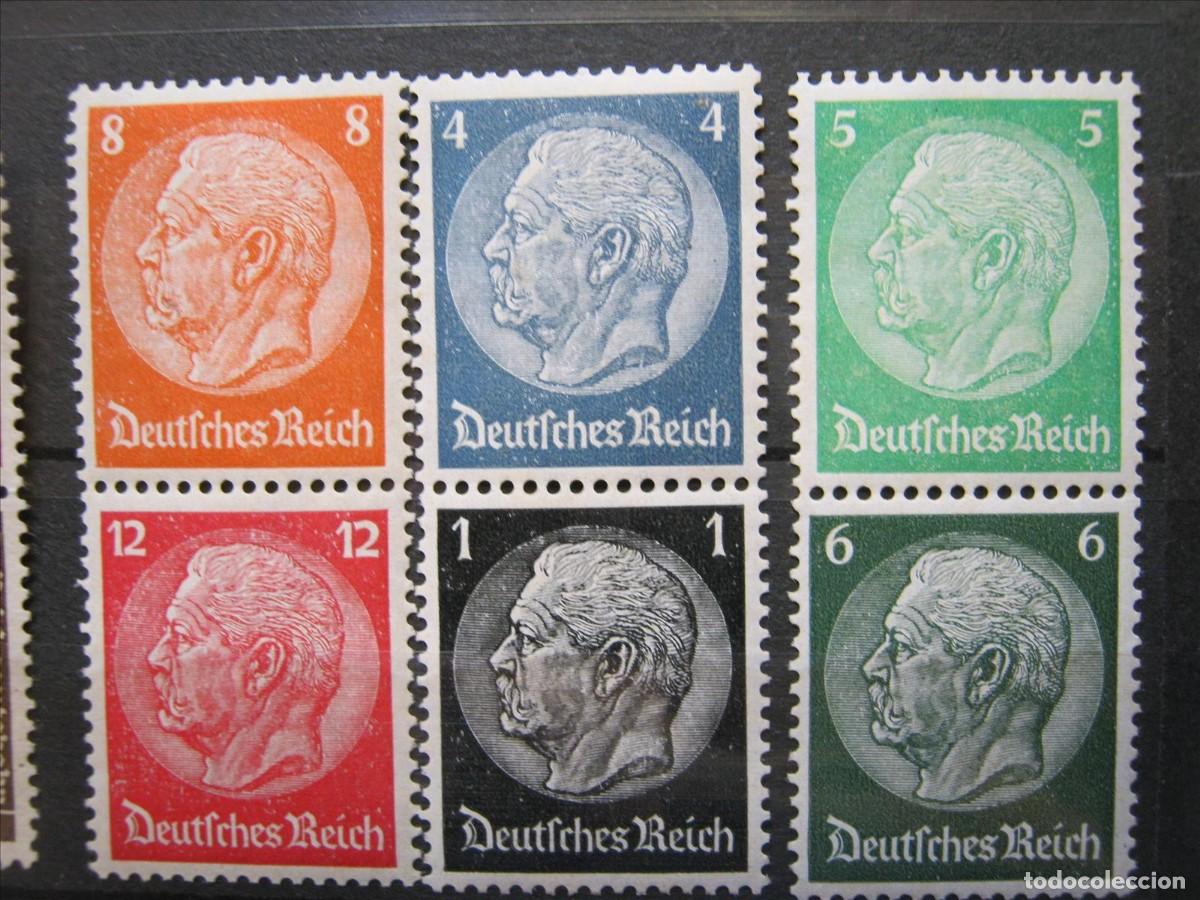 Stamps: ALEMANIA IMPERIO REICH 3 COMBINACIONES CARNET MNH** SIN CHARNELA LUJO.