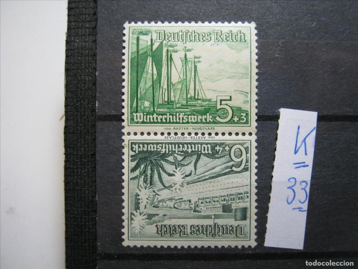 Sellos: ALEMANIA IMPERIO REICH COMBINACI&Oacute;N CARNET MICHEL K 33 MNH** LUJO.