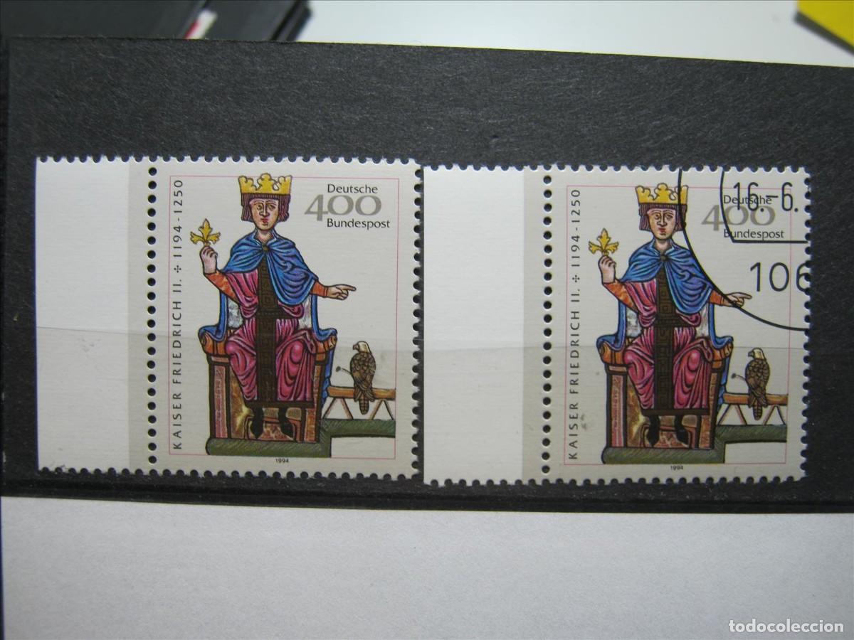 Sellos: ALEMANIA 1994 SERIE YVERT 1567 BANDA USADO Y MNH** SIN CHARNELA LUJO .