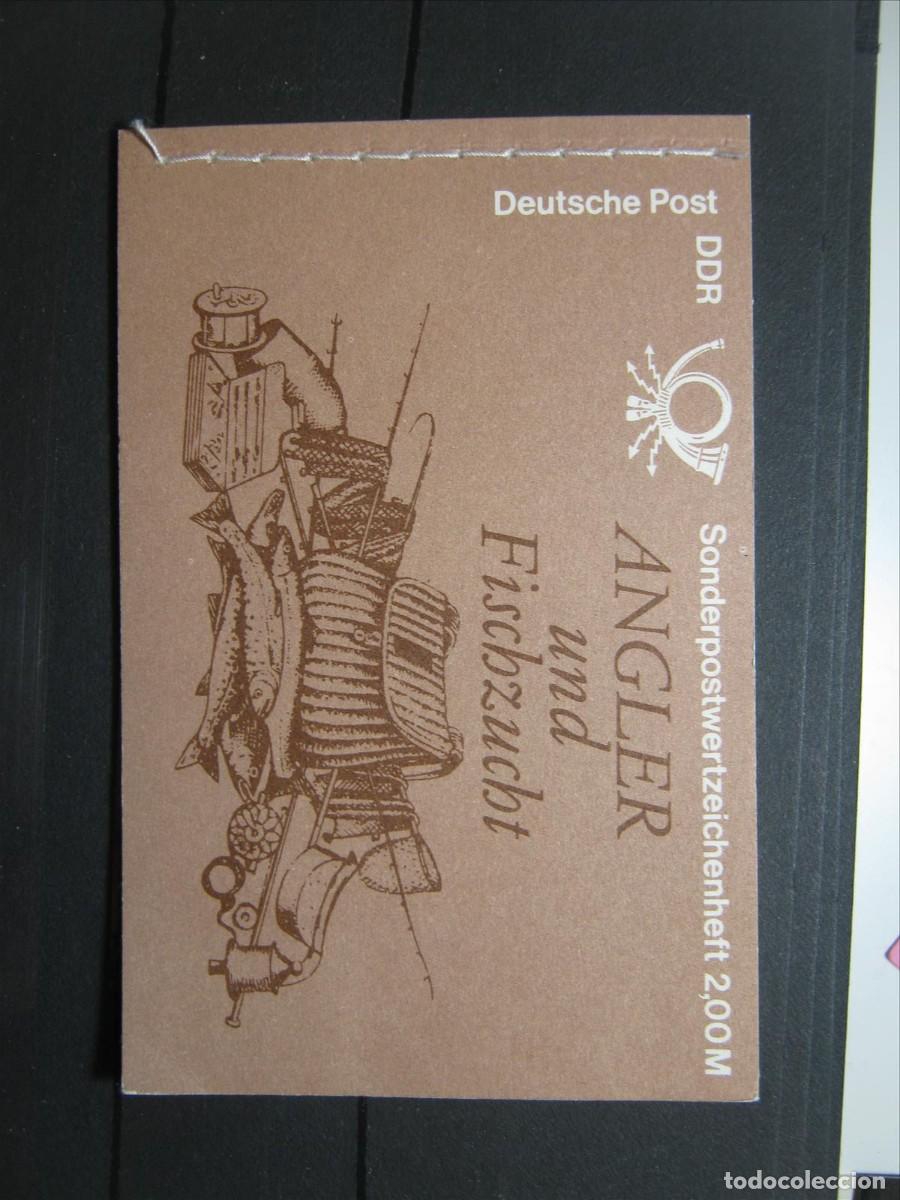 Timbres: DDR ALEMANIA ORIENTAL 1987 CARNET CON LAS 5 MINIHOJAS DE YVERT 2716 MNH** LUJO.