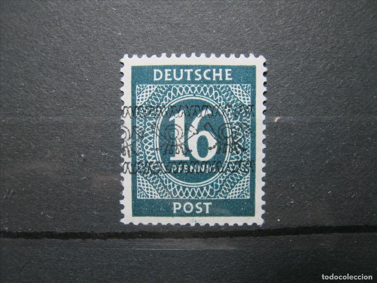 Timbres: ALEMANIA BIZONA 1948 YVERT 20 H TIPO II MNH** LUJO SOBRECARGA FALSA PARA COMPLETAR.
