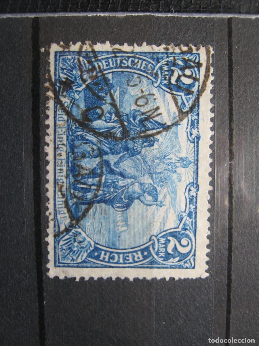 Briefmarken: ALEMANIA IMPERIO REICH 1915 MICHEL 95 B II USADO PERFECTO.