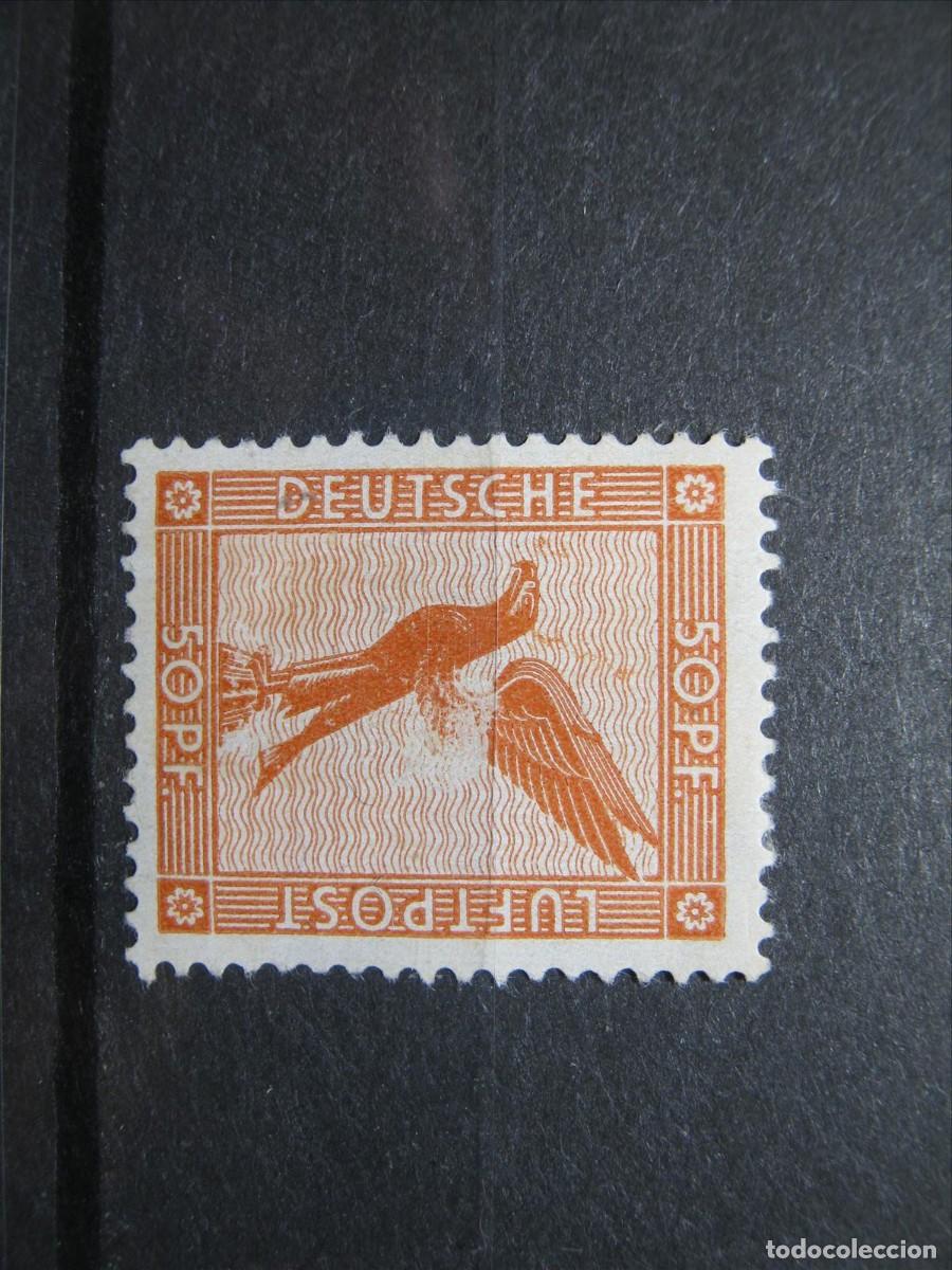 Sellos: ALEMANIA IMPERIO REICH A&Eacute;REO 1926-27 YVERT 31 MH* SIN CHARNELA LUJO.