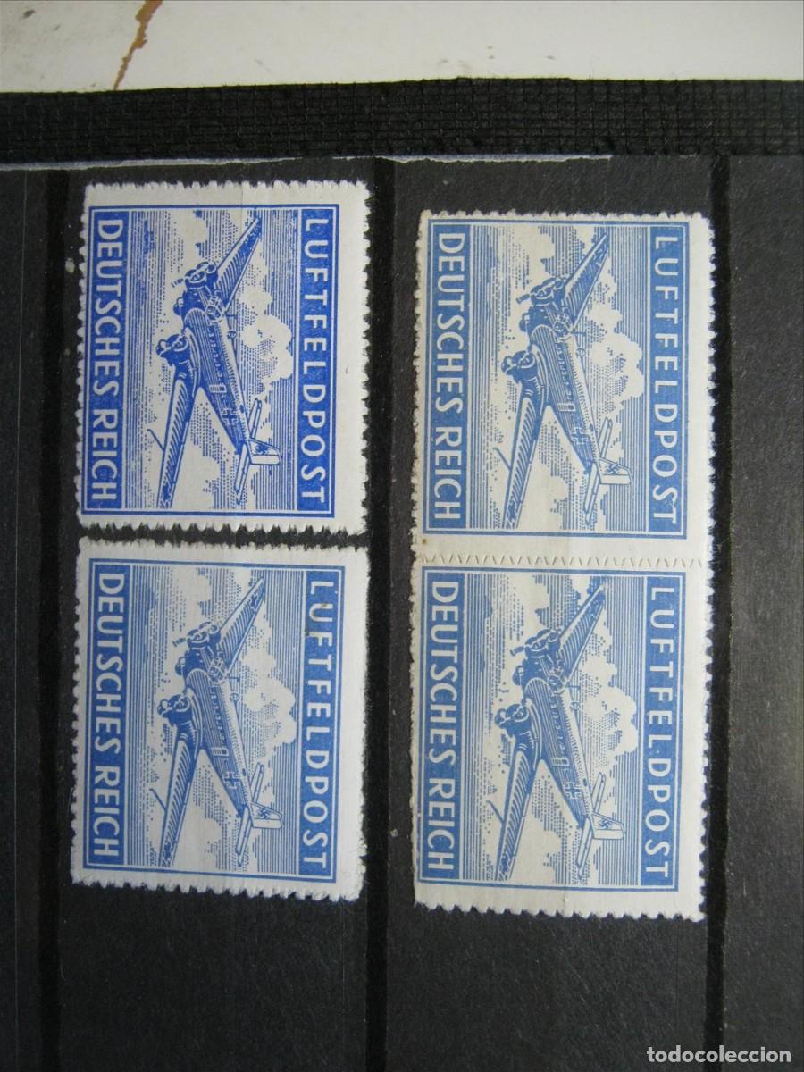 Sellos: ALEMANIA IMPERIO REICH FRANQUICIA MILITAR YVERT 1a VARIANTES DE COLOR MNH** SIN CHARNELA LUJO.