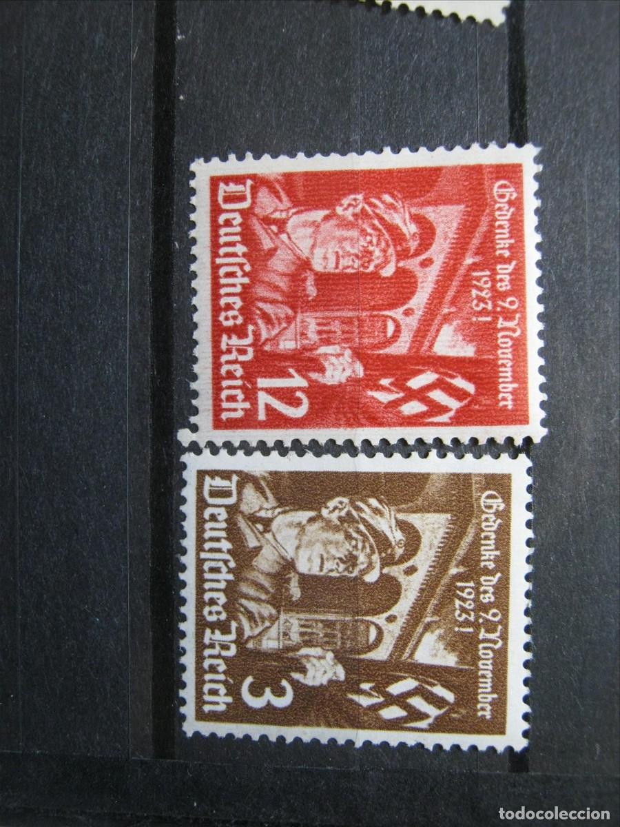 Timbres: ALEMANIA IMPERIO REICH 1935 SERIE YVERT 557/558 MH* BIEN.