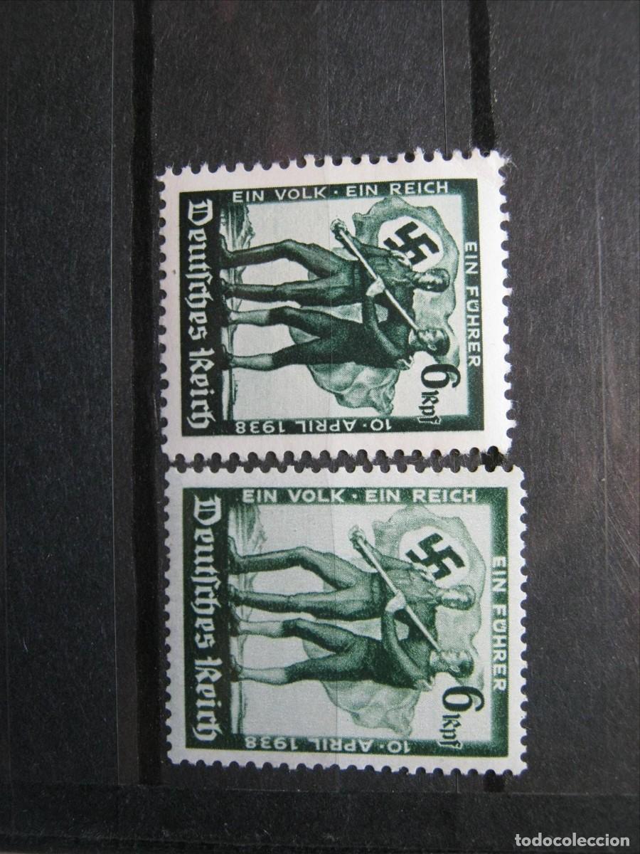 Timbres: ALEMANIA IMPERIO REICH 1938 YVERT 605 Y 606 MNH** SIN CHARNELA LUJO.