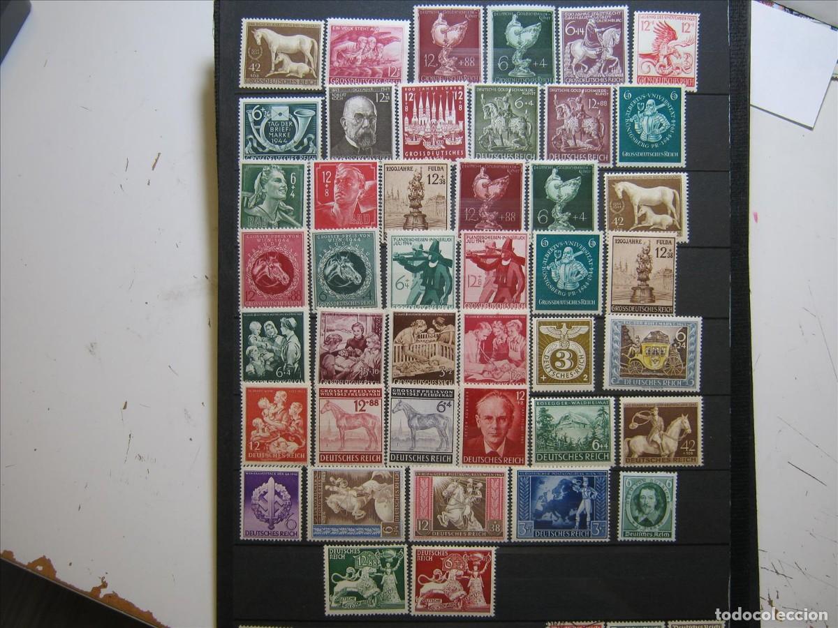 Timbres: ALEMANIA IMPERIO REICH LOTE SERIES MNH** SIN CHARNELA LUJO.