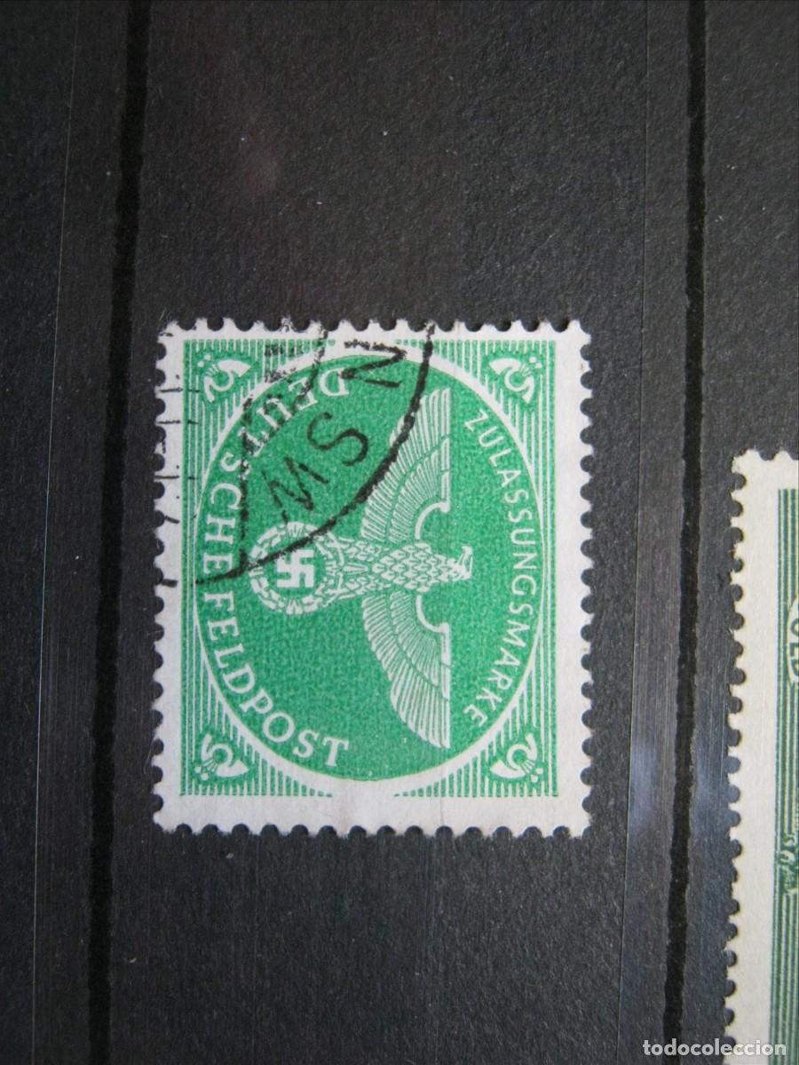 Timbres: ALEMANIA IMPERIO REICH FRANQUICIA MILITAR 1944 YVERT 3 USADO PERFECTO.