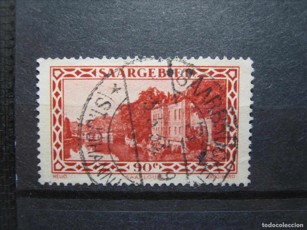 Francobolli: ALEMANIA SARRE SAAR 1932 MICHEL 160 USADO PERFECTO RARO!