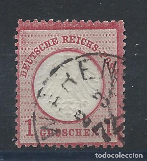 Sellos: Allemagne Empire N&deg;4 Obl (FU) 1872 - Blason